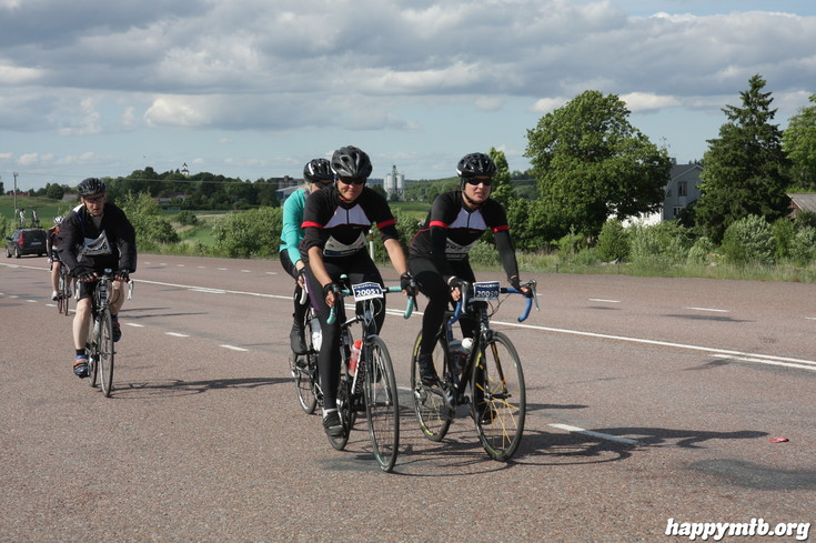 Bild från Vätternrundan 2013