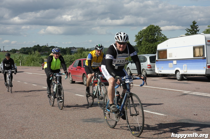 Bild från Vätternrundan 2013