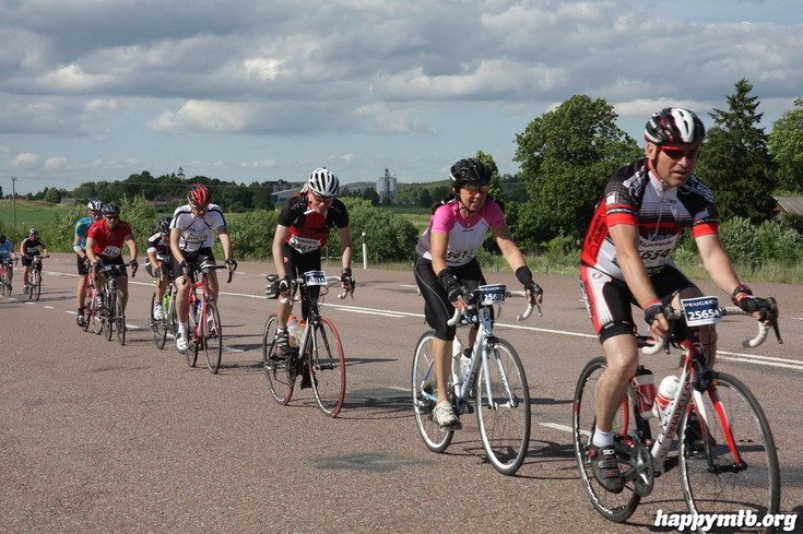 Bild från Vätternrundan 2013