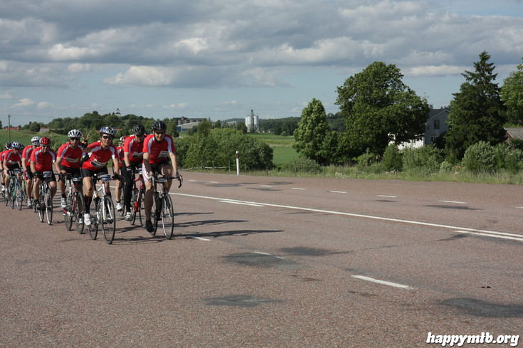 Bild från Vätternrundan 2013