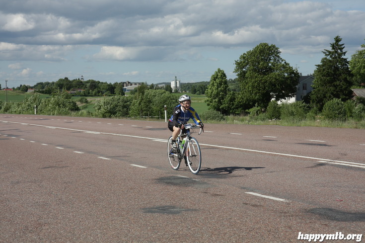 Bild från Vätternrundan 2013