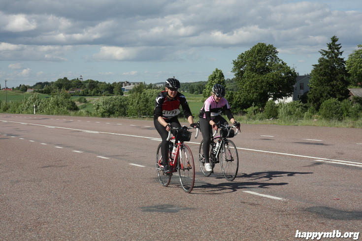 Bild från Vätternrundan 2013