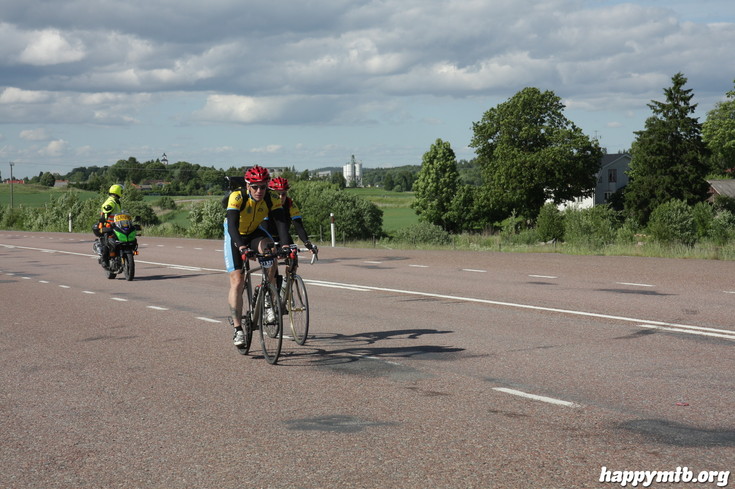 Bild från Vätternrundan 2013