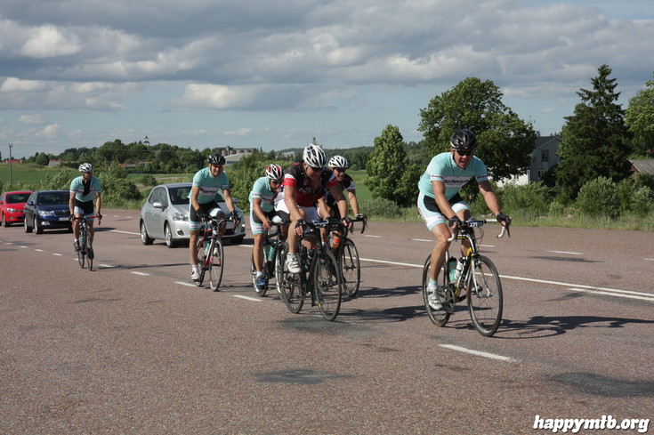 Bild från Vätternrundan 2013