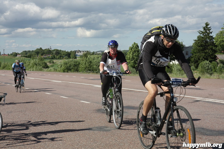 Bild från Vätternrundan 2013