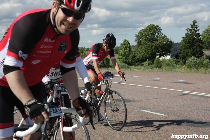 Bild från Vätternrundan 2013