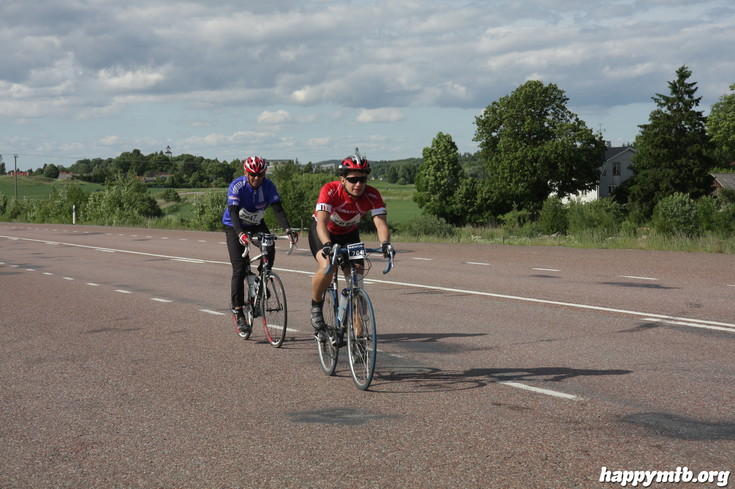 Bild från Vätternrundan 2013