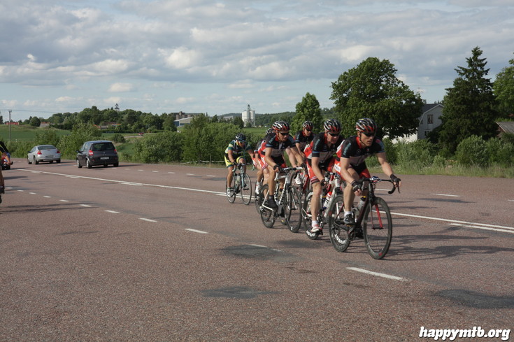 Bild från Vätternrundan 2013