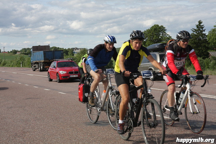 Bild från Vätternrundan 2013