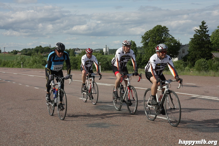 Bild från Vätternrundan 2013