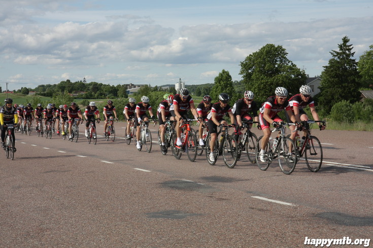 Bild från Vätternrundan 2013