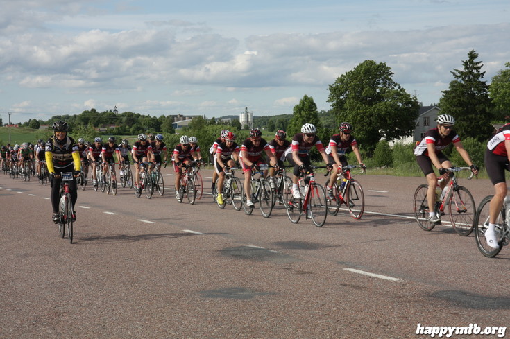 Bild från Vätternrundan 2013