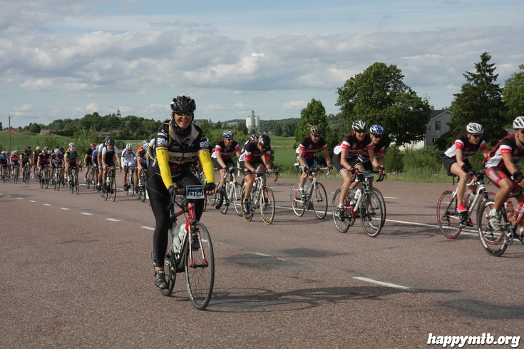 Bild från Vätternrundan 2013