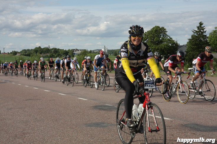 Bild från Vätternrundan 2013