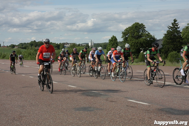 Bild från Vätternrundan 2013