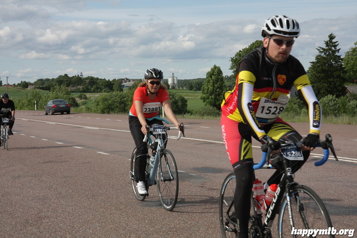 Bild från Vätternrundan 2013