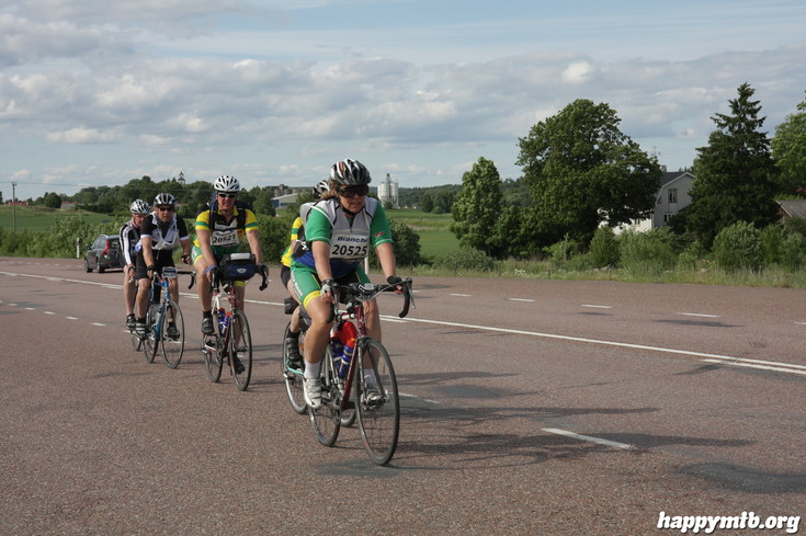 Bild från Vätternrundan 2013