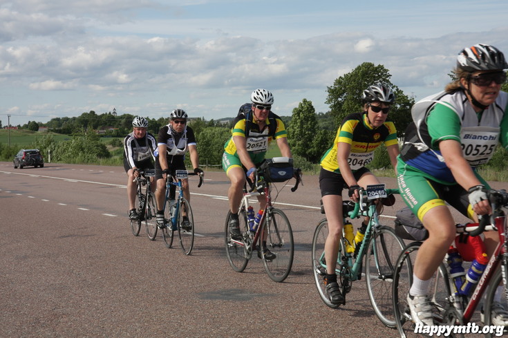 Bild från Vätternrundan 2013