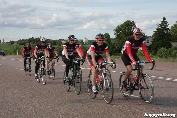 Bild från Vätternrundan 2013