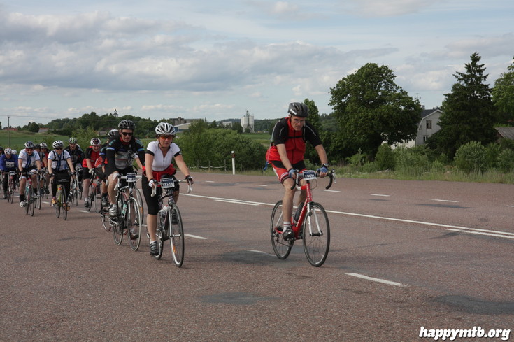 Bild från Vätternrundan 2013