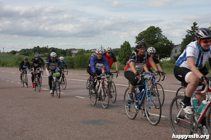 Bild från Vätternrundan 2013