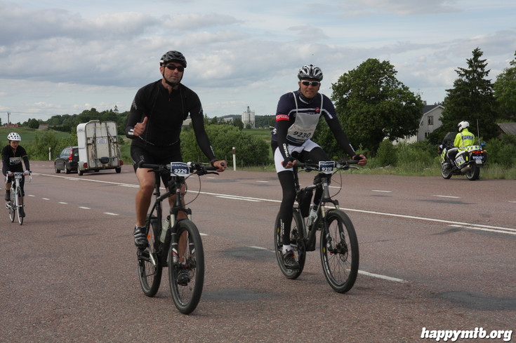 Bild från Vätternrundan 2013