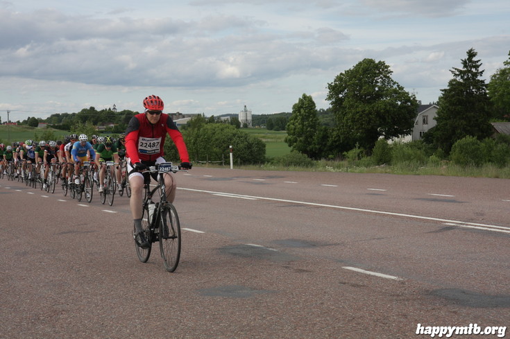 Bild från Vätternrundan 2013