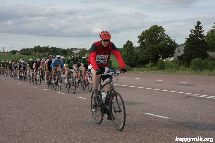 Bild från Vätternrundan 2013