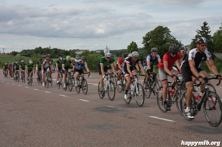 Bild från Vätternrundan 2013