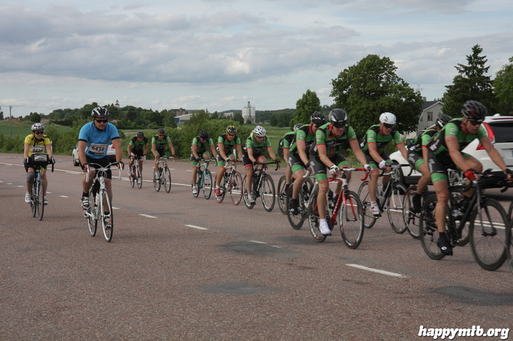 Bild från Vätternrundan 2013