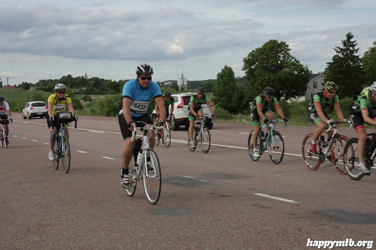 Bild från Vätternrundan 2013