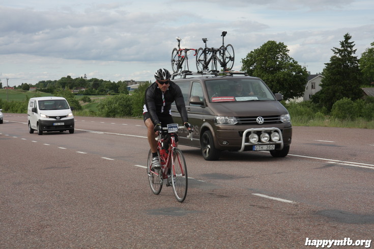 Bild från Vätternrundan 2013