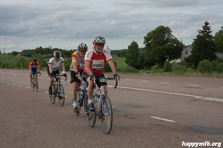 Bild från Vätternrundan 2013