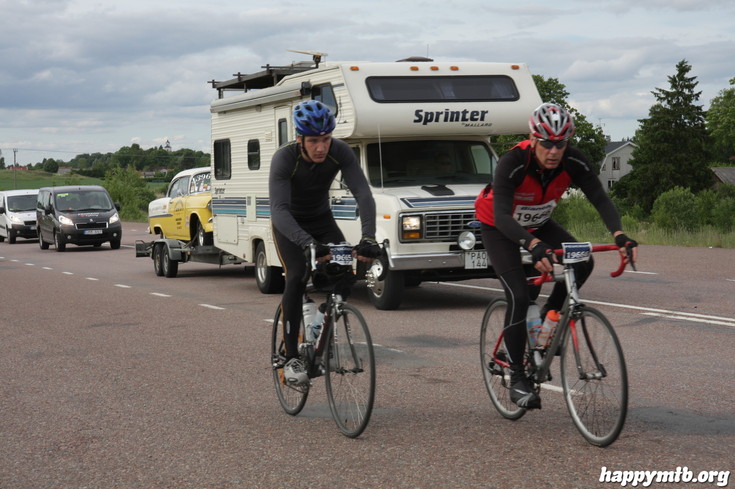 Bild från Vätternrundan 2013