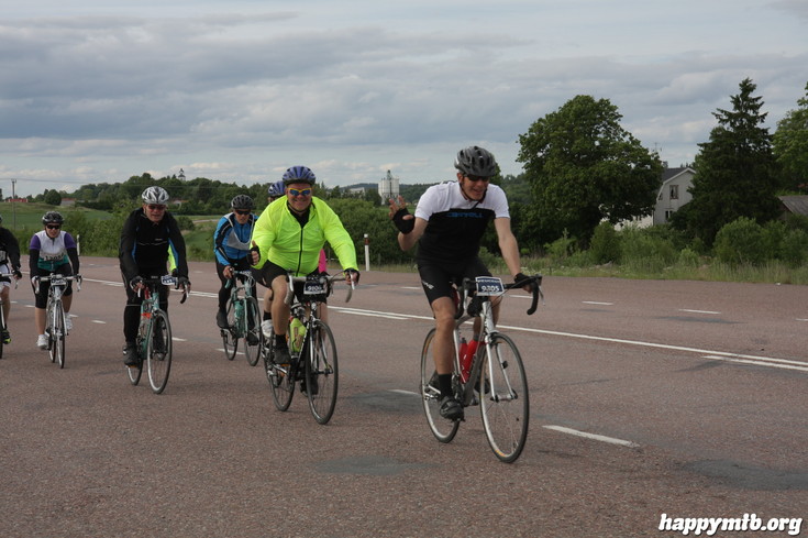 Bild från Vätternrundan 2013