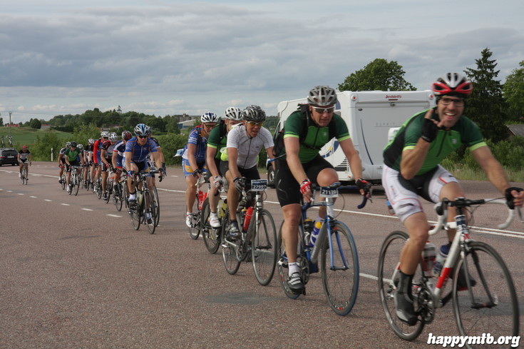 Bild från Vätternrundan 2013