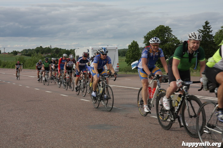 Bild från Vätternrundan 2013