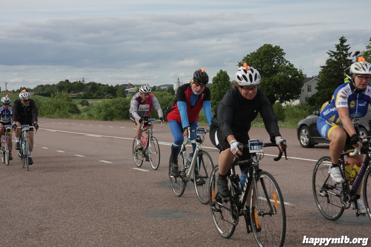 Bild från Vätternrundan 2013