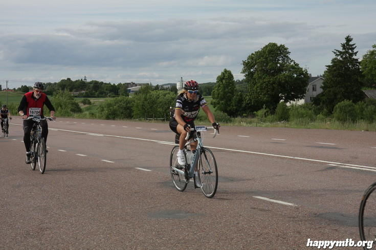 Bild från Vätternrundan 2013