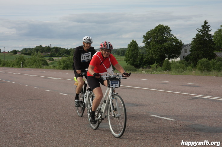 Bild från Vätternrundan 2013