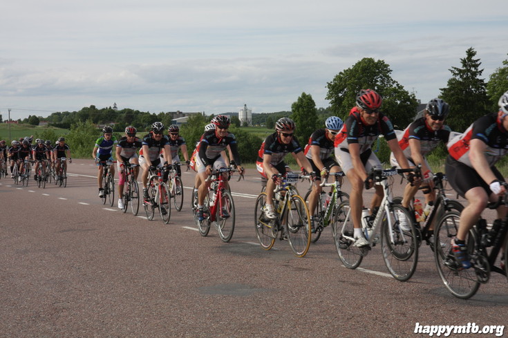 Bild från Vätternrundan 2013