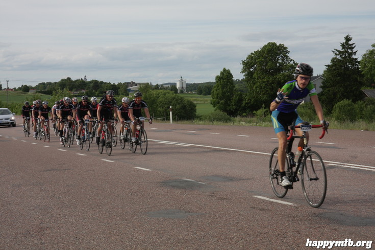 Bild från Vätternrundan 2013