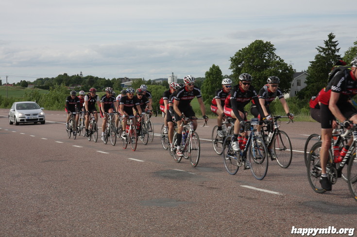 Bild från Vätternrundan 2013