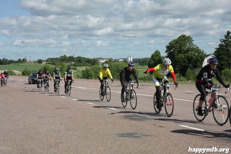 Bild från Vätternrundan 2013