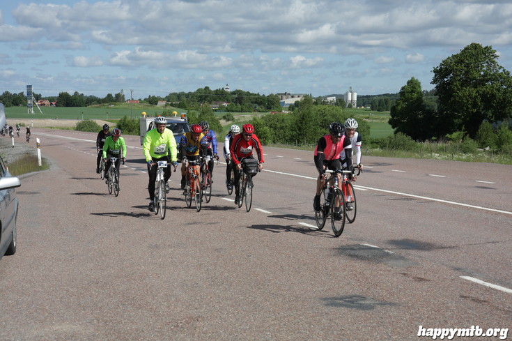 Bild från Vätternrundan 2013