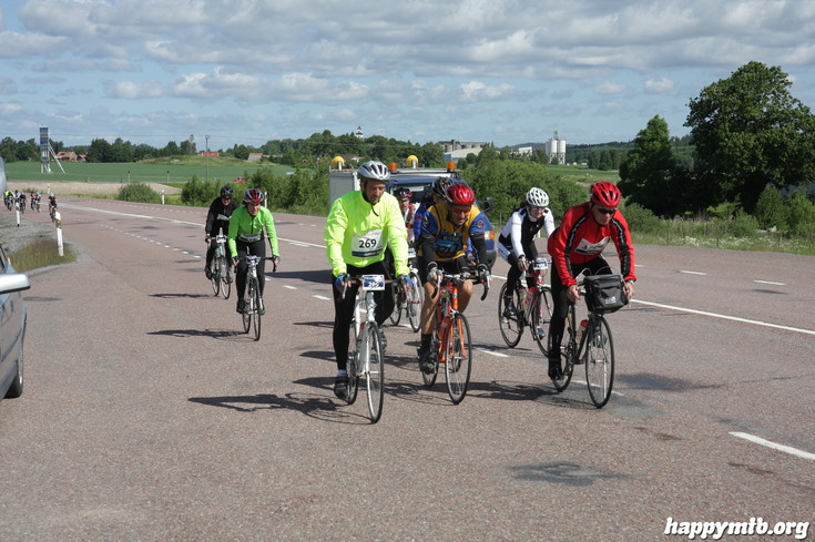 Bild från Vätternrundan 2013