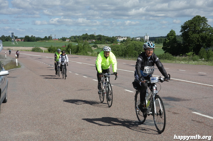 Bild från Vätternrundan 2013