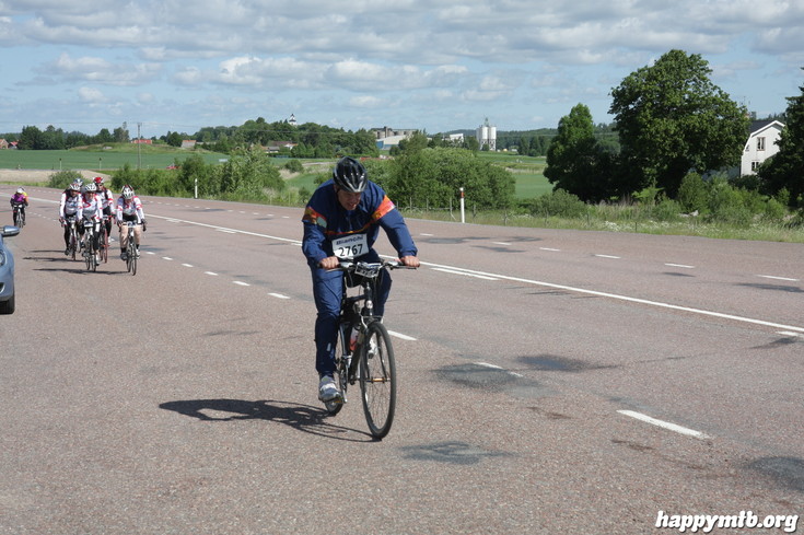 Bild från Vätternrundan 2013