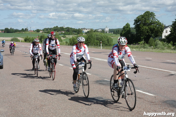 Bild från Vätternrundan 2013