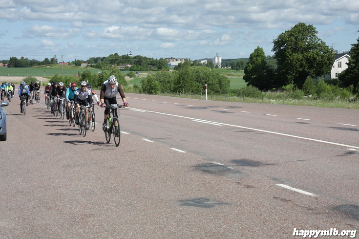 Bild från Vätternrundan 2013